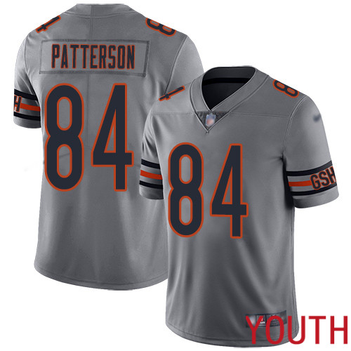 Chicago Bears Limited Silver Youth Cordarrelle Patterson Jersey NFL Football #84 Inverted Legend
